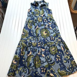 Fall Wedding Guest Rachel Zoe Floral Tiered Maxi Shirt Dress Thanksgiving outfit
